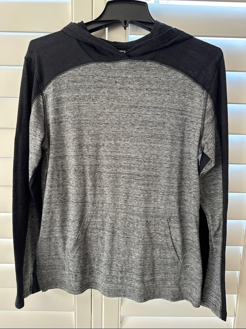 Urban Pipeline Black & Gray Two-Tone Hoodie
